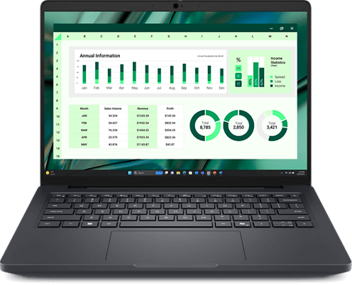 Dell Pro Max 14 LT, Intel Core Ultra 7 255H, 5.10GHz, 32GB RAM, 1TB, Windows 11 Pro